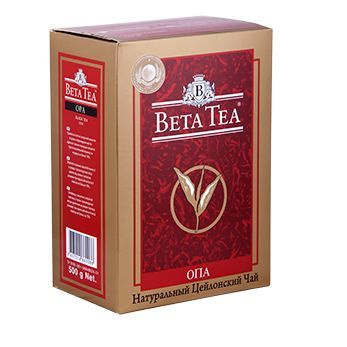Бета Чай Beta tea ОПА черный чай крупнолистовой 500 грамм #1