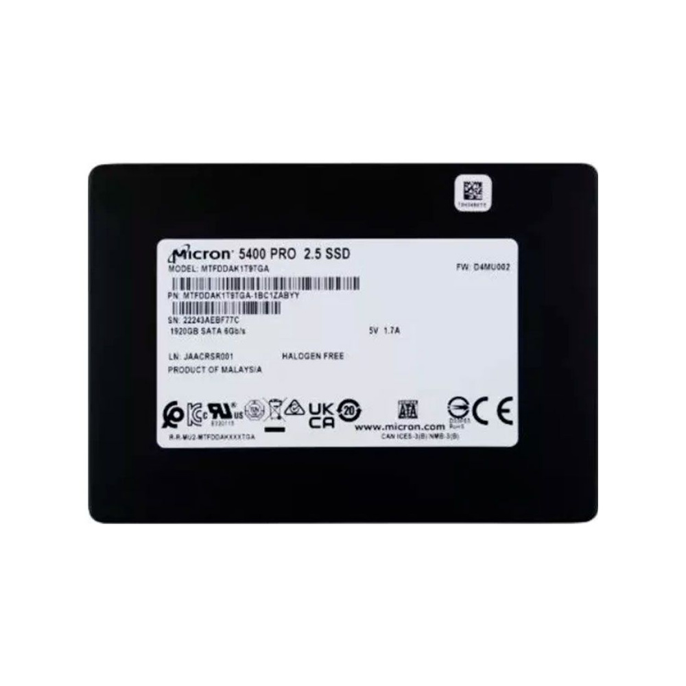 Micron 240 ГБ Внутренний SSD-диск Твердотельный накопитель SSD Micron 5400 BOOT 240GB SATA M.2 (Твердотельный #1