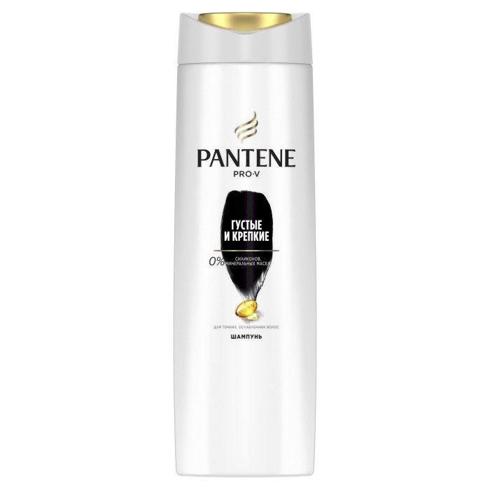 Pantene Шампунь для тонких и ослабленных волос Густые и крепкие, 400 мл  #1