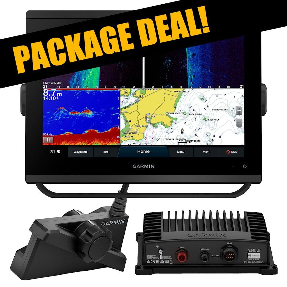 Эхолот с GPS Garmin GPSMAP 1223xsv + интерактивный пакет LiveScope Plus ...