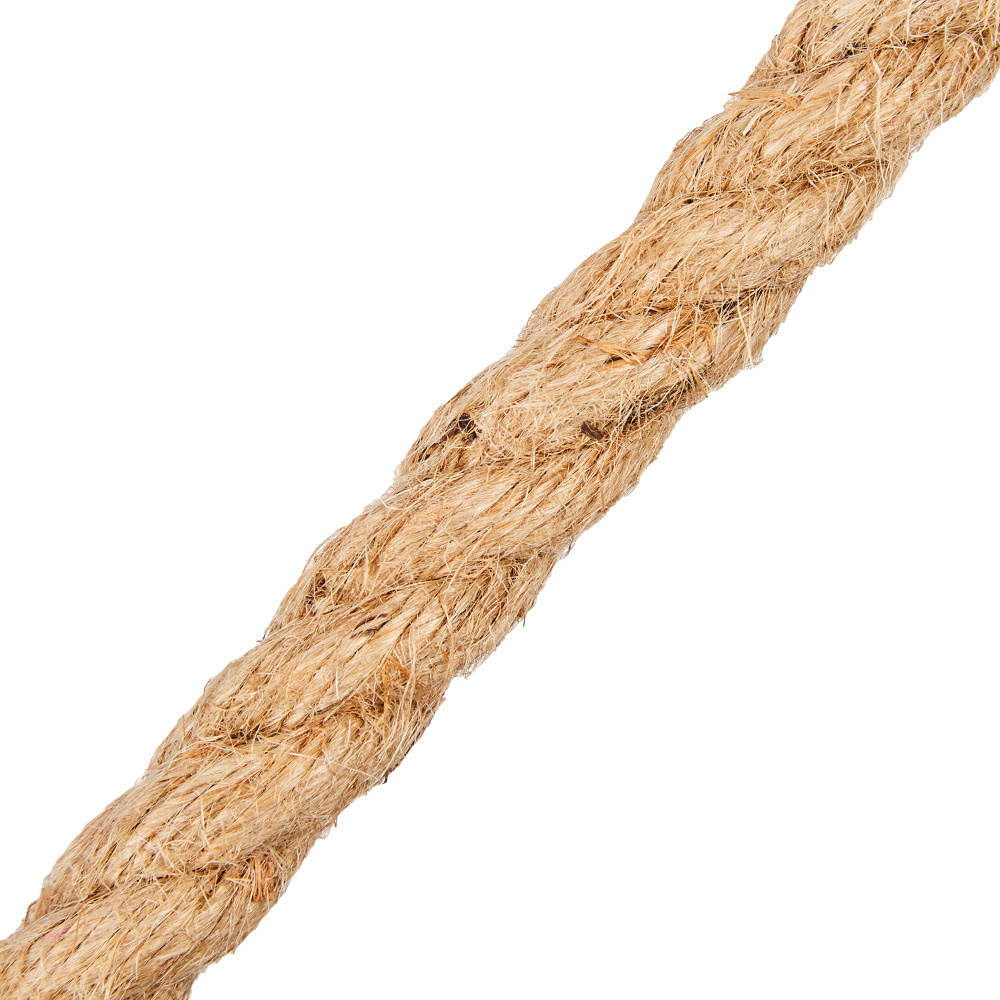 Веревка джут 14 мм цвет золотисто-коричневый, на отрез (2 шт.), ВД14333842  #1