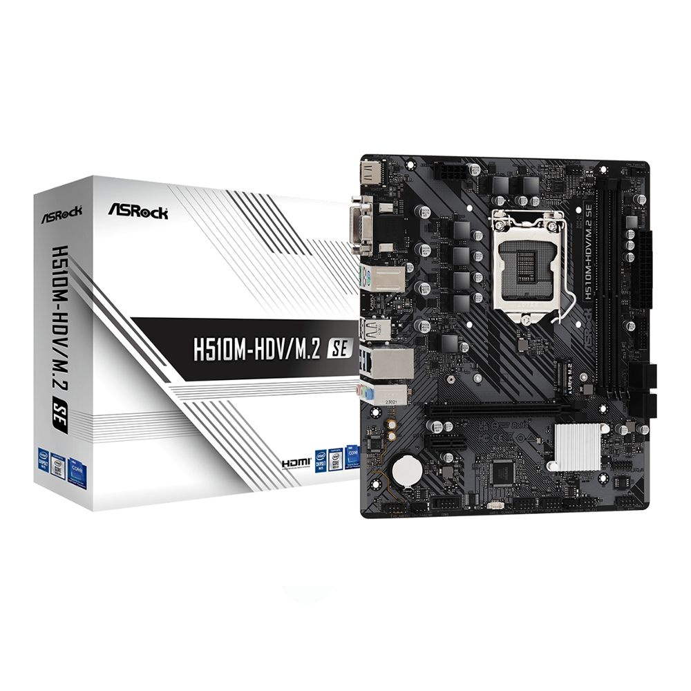 Материнская плата ASRock H510M-HDV/M.2 SE купить по низкой цене с ...