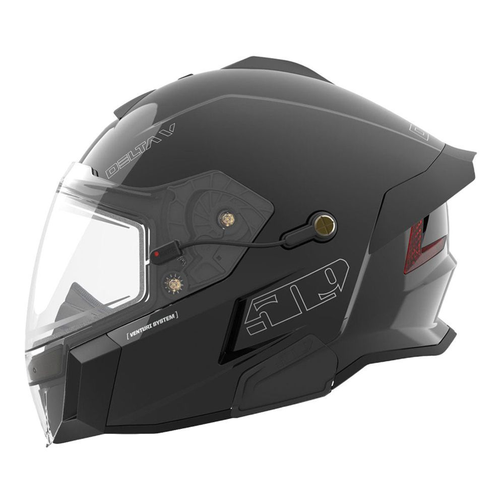 509 Шлем для снегохода, цвет: черный, размер: XL #1