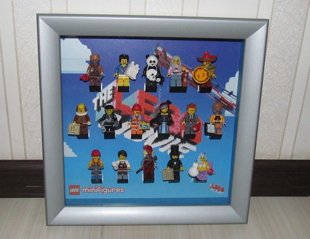 Рамка для минифигурок The LEGO Movie ручной работы #1