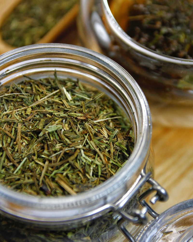 Чайный напиток Хвощ полевой 50 гр - трава сухая, измельченная, травяной листовой чай, россыпь  #1