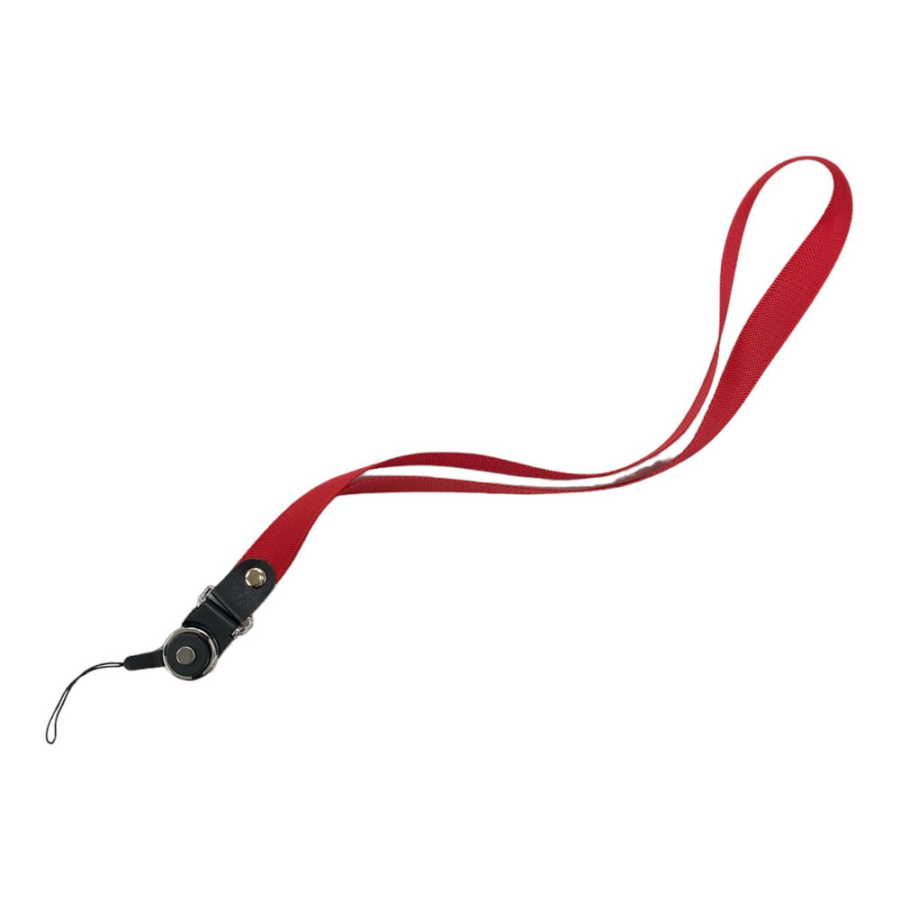 Шнурок для телефона / Веревка для телефона на шею / Красный  #1