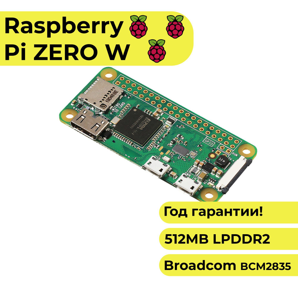 Микрокомпьютер Raspberry Pi RPI общее - купить по низким ценам в  интернет-магазине OZON (1220847508)