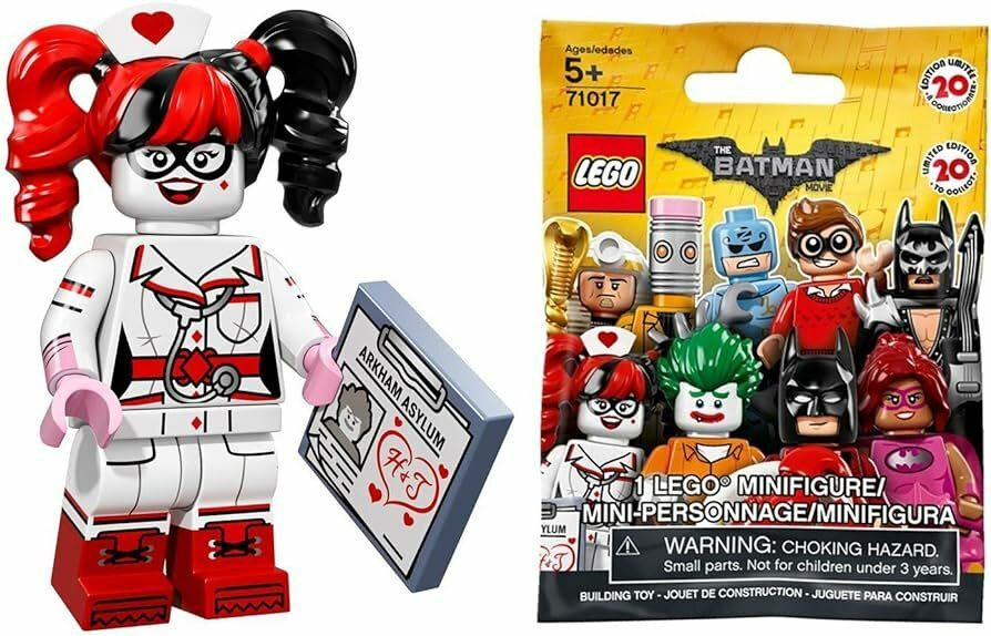 Lego 71017-13 Минифигурка, серия Batman Movie Медсестра Харли Квин #1