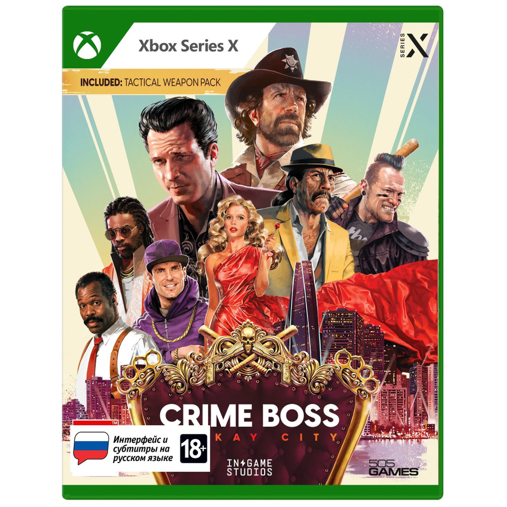 Видеоигра Crime Boss: Rockay City - Стандартное издание (Xbox Series X, Русские субтитры)  #1