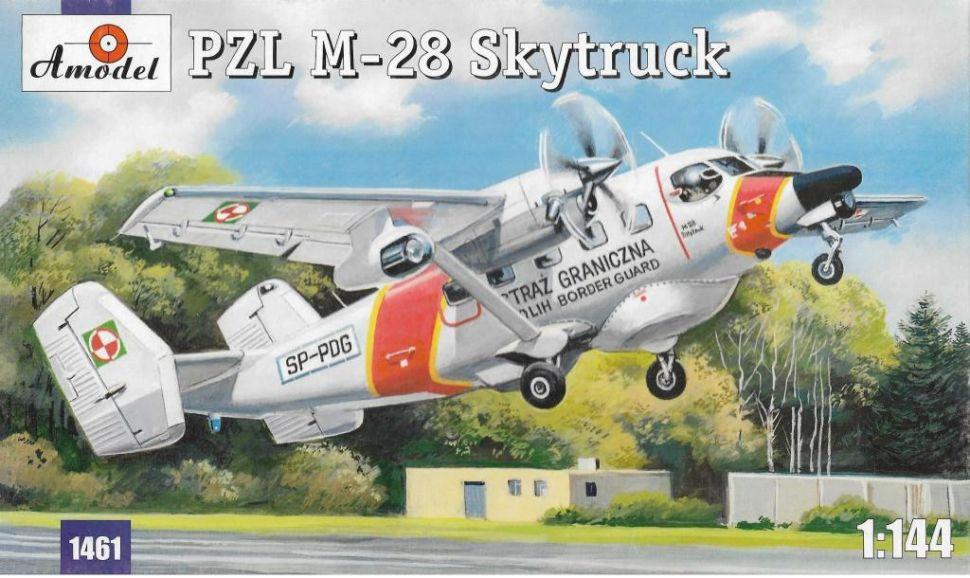 Сборная модель самолета Pzl M-28 Skytruck (1/144) Amodel 1461 #1