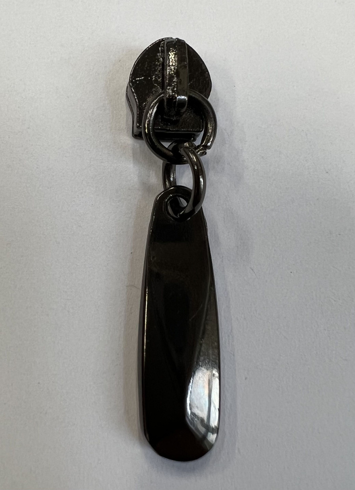 Пуллер на молнии, застежка, собачка для молнии, тип 5 XL ZOLO черный никель, упаковка 10шт  #1