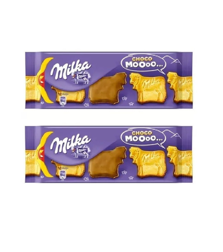Печенье Milka Choco Moo, 2 шт по 120гр #1