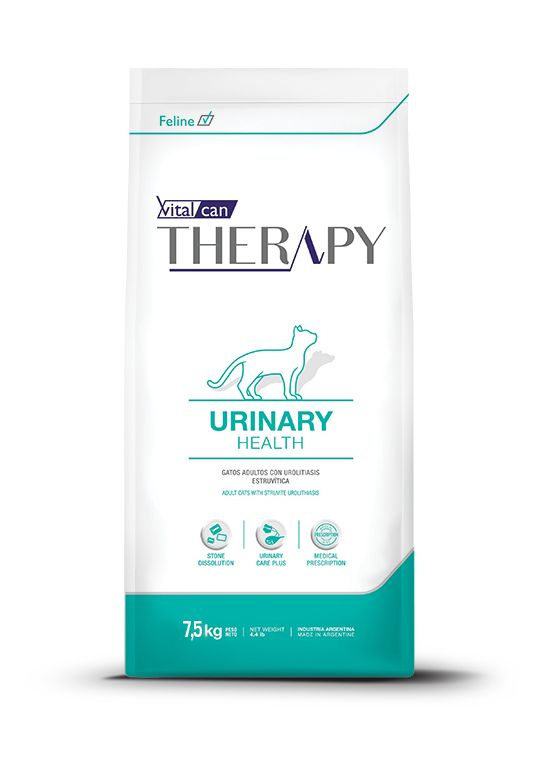 Сухой корм Vitalcan Therapy Feline Urinary Care для кошек, при МКБ, с курицей, 7,5 кг  #1