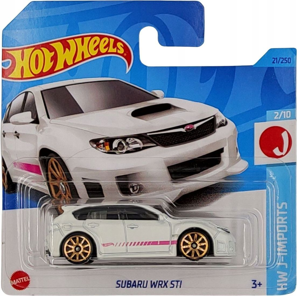 Игрушечная машинка Hot Wheels Subaru WRX STI Pearl white (базовая коллекция  2023 г, 21/250) - купить с доставкой по выгодным ценам в интернет-магазине  OZON (1242020203)