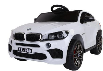 Электромобиль BMW X6M 12V (полный привод, EVA) - FT-968-WHITE #1