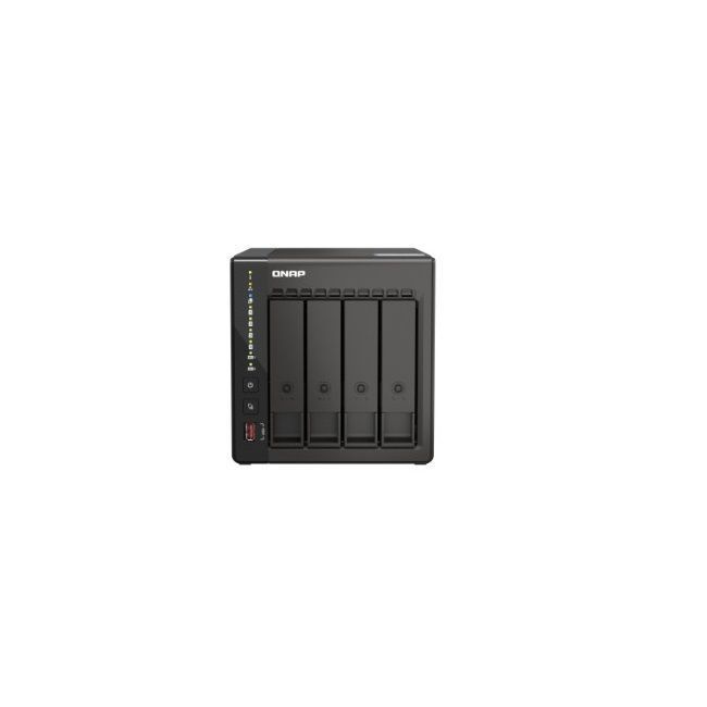 SMB NAS, 4-tray w/o HDD. 2xHDMI-port. 4-core Celeron J6412 2-2.6 GHz, 8GB DDR, 2x2.5Gb LAN, 2 x M.2 2280 #1