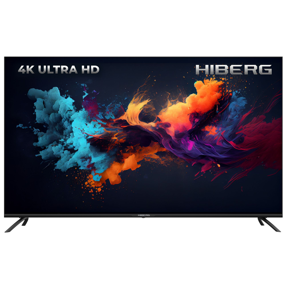 Hiberg Телевизор 55Y UHD-R 55" 4K UHD, черный #1