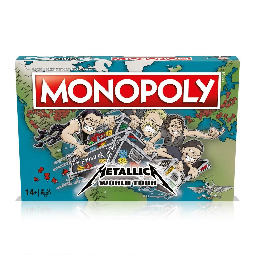 Настольная игра Monopoly Metallica на английском языке WM01868-EN1-6 #1