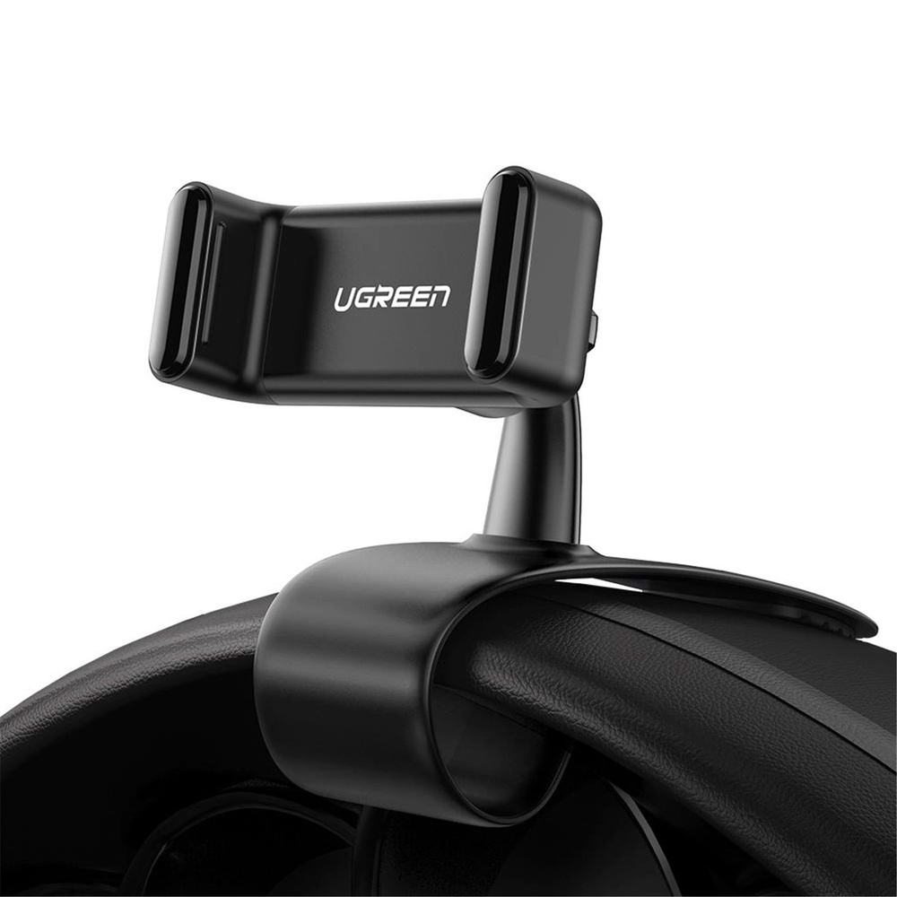 Держатель для телефона автомобильный с креплением на приборную панель, черный (LP189) Ugreen  #1