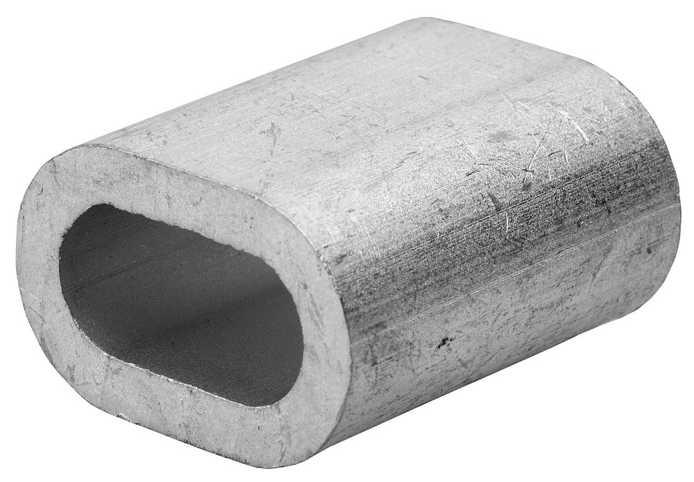 Зажим троса алюминиевый, 2 шт ЗУБР DIN3093 6 мм, (4-304476-06) #1