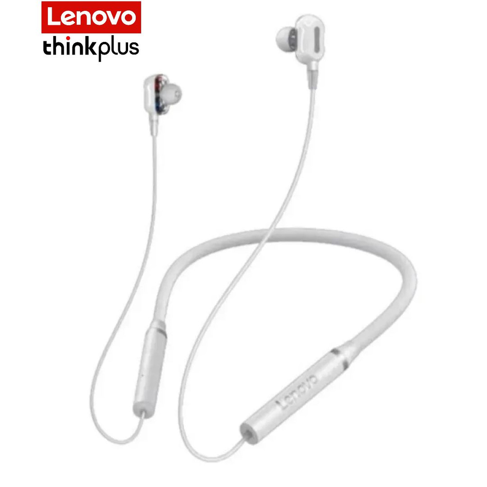 Беспроводные наушники Lenovo thinkplus Sport Headphones HE05 Pro, белый #1