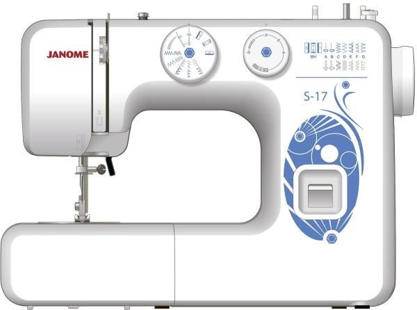 Швейная машина Janome S-17 белый #1