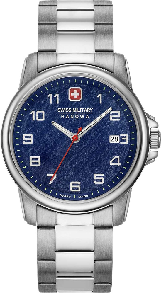 Оригинальные часы наручные мужские Swiss Military Hanowa Rock 06-5231.7.04.003. Кварцевые часы для мужчин #1