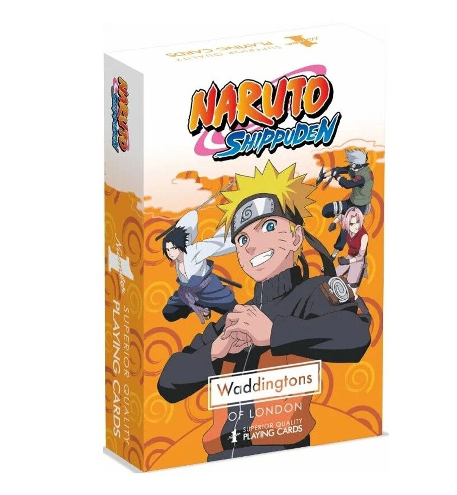 Карты игральные Winning moves Naruto ShippuDen (Наруто) #1