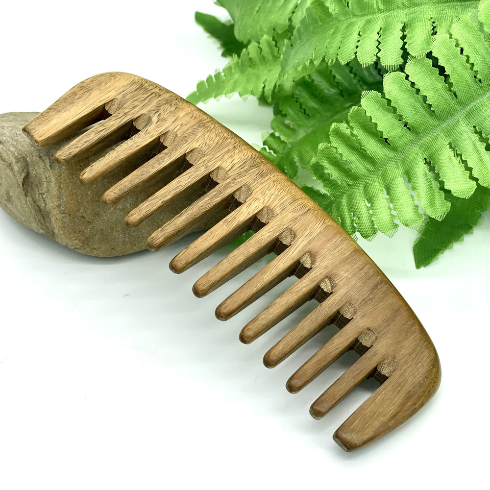 деревянная расческа, гребень для волос из сандала - купить с доставкой ...