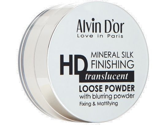Пудра рассыпчатая финишная полупрозрачная Alvin D'or Mineral Silk Finishing Loose Powder  #1