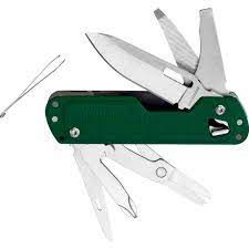 Мультитул Leatherman Free T4, 12 функций, зеленый #1