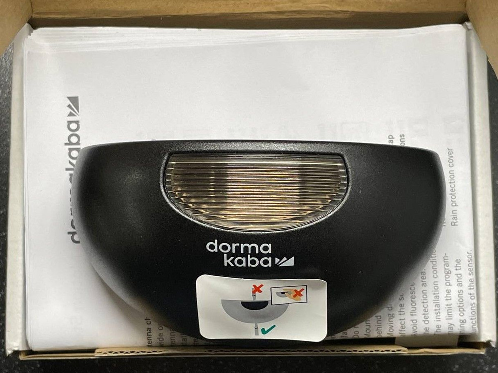 DORMA 86111000 радар OptiMotion Stereo Black DORMAKABA Prosecure Opti Motion Stereo #1