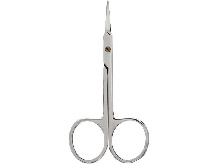 Ножницы для кутикулы с ультратонкими изогнутыми лезвиями BASICARE CUTICLE SCISSORS -EXTRA FINE CURVED #1