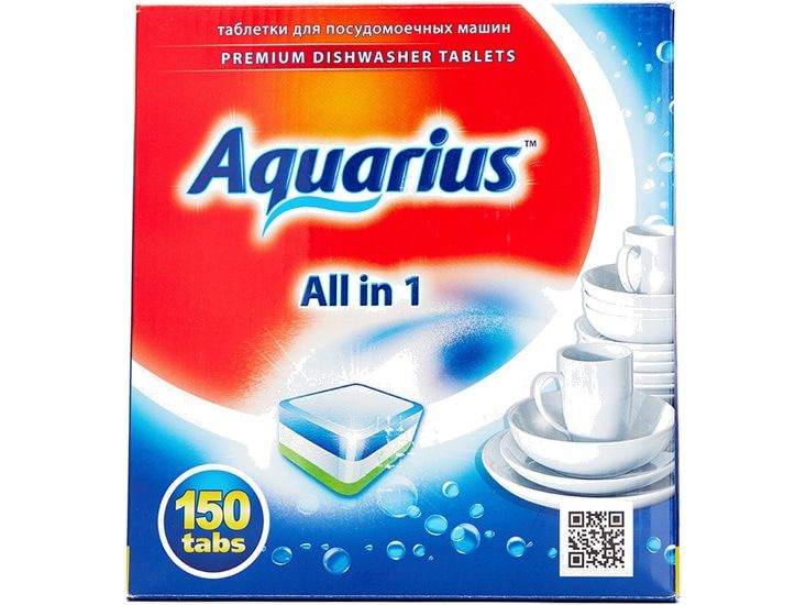 Таблетки для посудомоечной машины Aquarius All in 1 #1