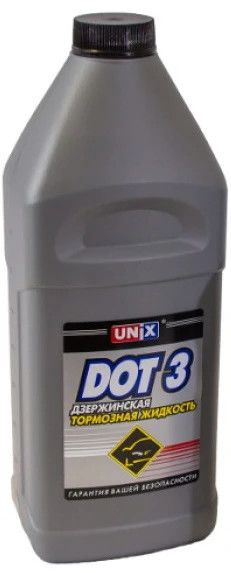 Тормозная жидкость Unix DOT 3 0,91 л #1