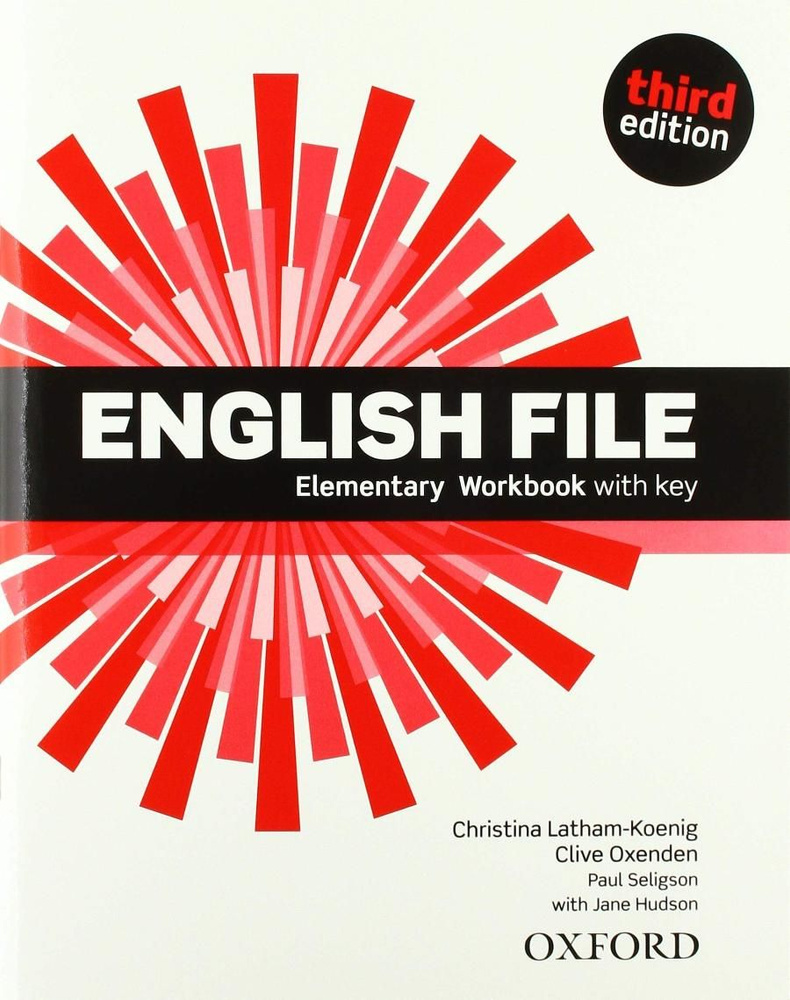 Рабочая тетрадь English File Elementary 3rd Edition Workbook with key | Latham-Koening Christina  #1