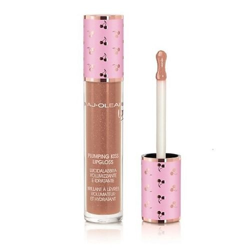 NAJ OLEARI Блеск для губ, придающий объем PLUMPING KISS LIP GLOSS, PEARLY CARAMEL 6 мл  #1