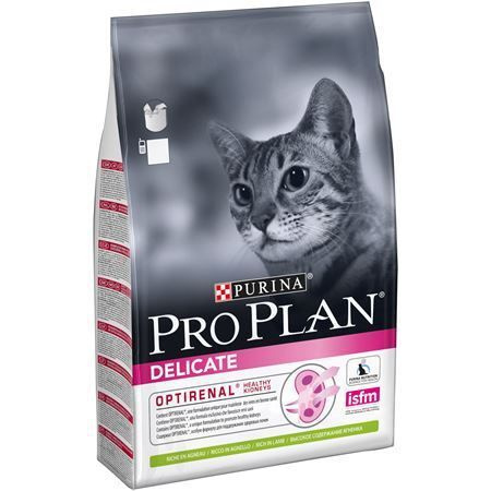 Сухой корм PURINA Pro Plan "Delicate" с ягненком для кошек с чувствительным пищеварением 1.5 кг  #1