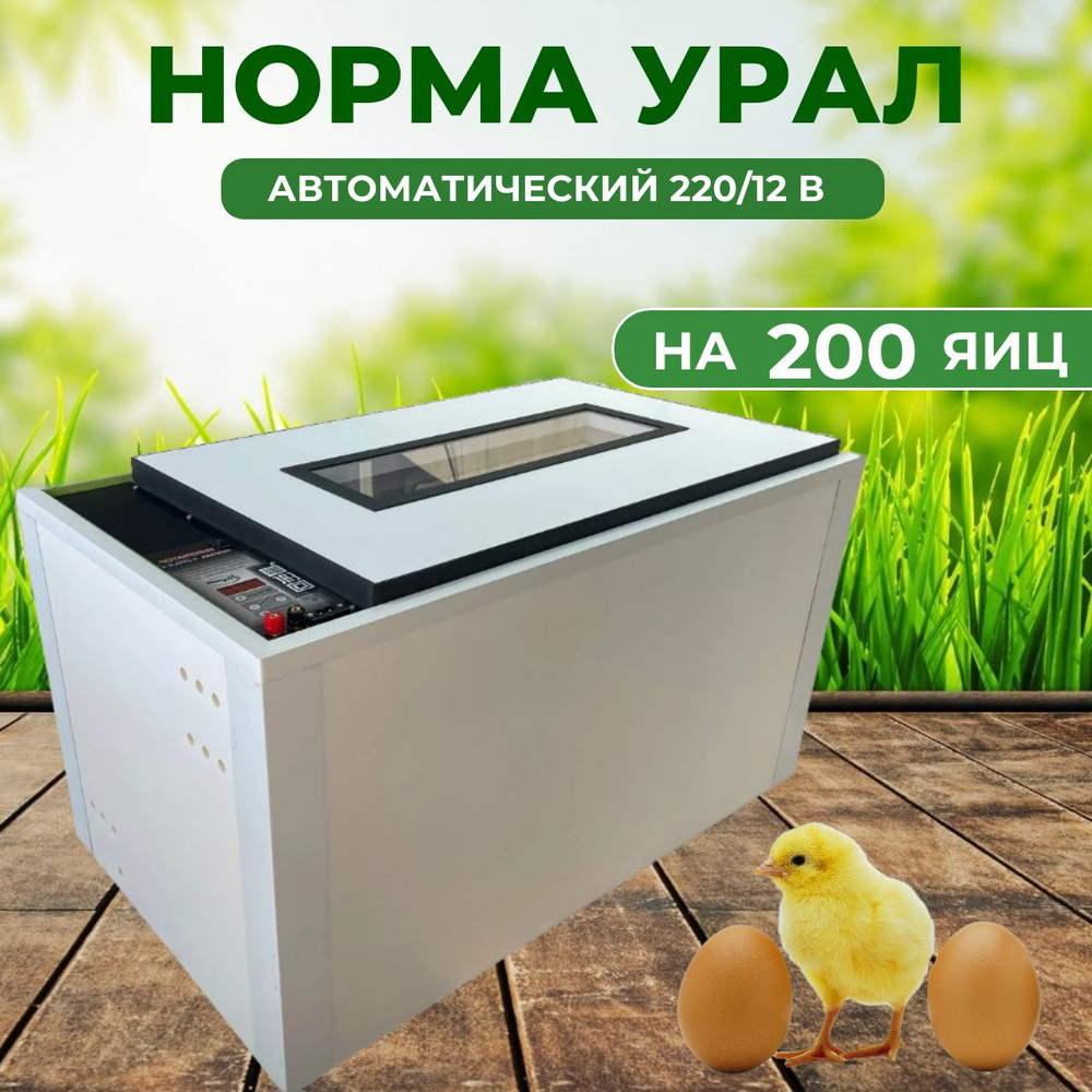 Инкубатор Норма Урал на 200 яиц #1