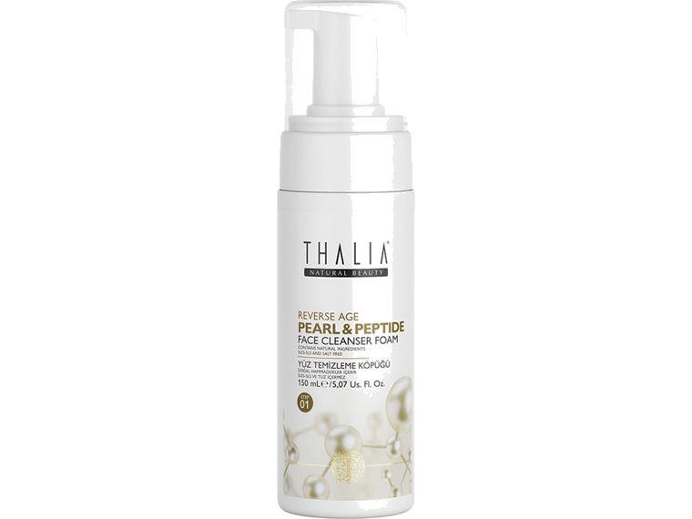 Пенка антивозрастная для лица Thalia Natural Beauty Reverse Age Pearl & Peptide  #1