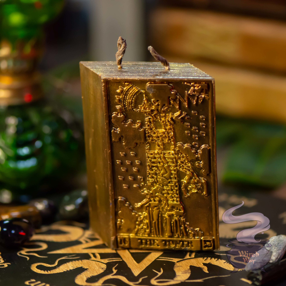 Свеча Старший Аркан Таро "Башня" - купить с доставкой по выгодным ценам ...