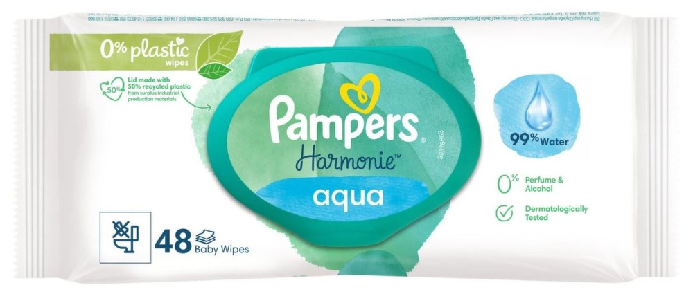 Pampers Влажные салфетки 48 шт #1