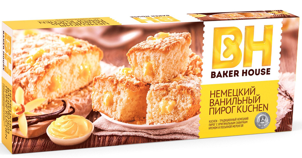 Пирог ванильный KUCHEN Baker House 350г #1