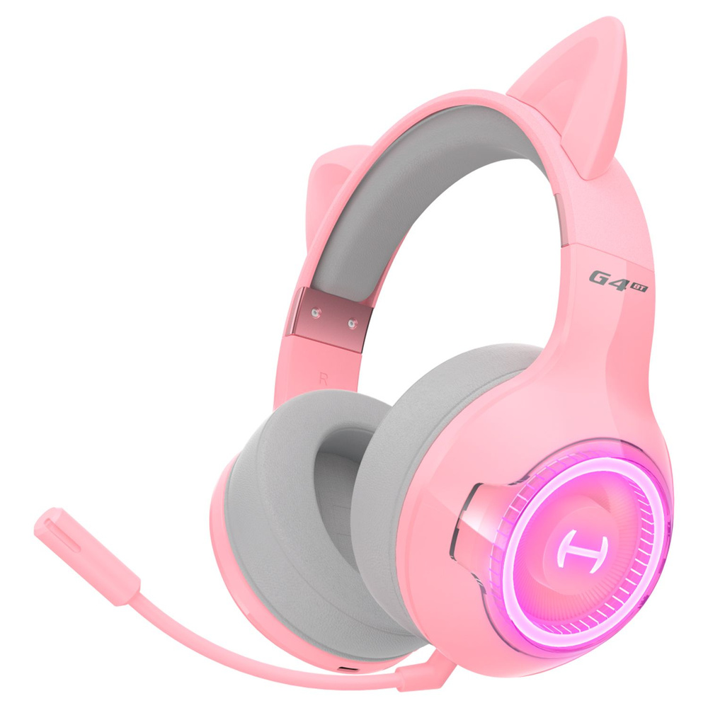 Игровая Bluetooth гарнитура EDIFIER G4BT CAT, розовый #1