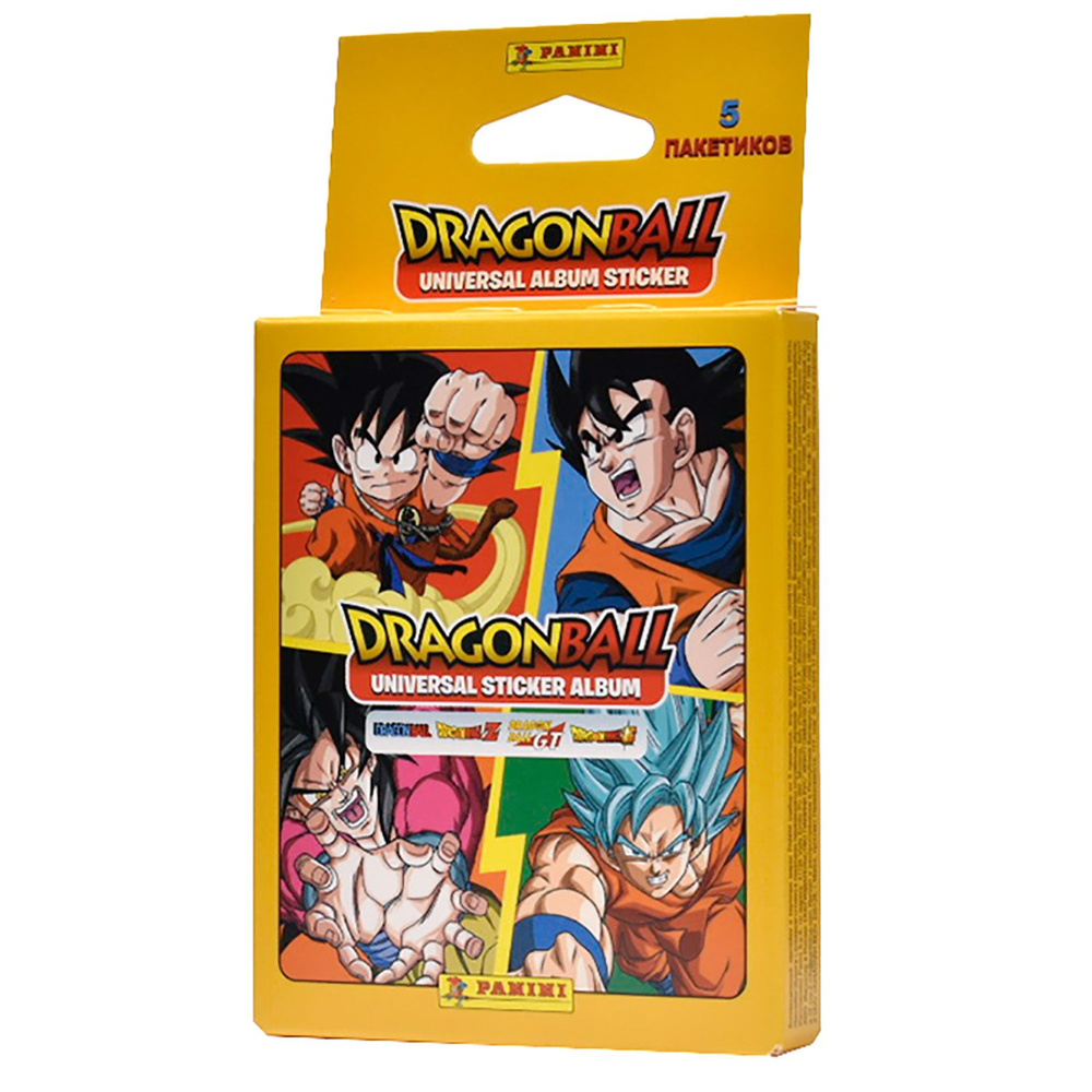 Panini / Наклейки Панини Аниме Dragon Ball ЖЕМЧУГ ДРАКОНА 2023 5 пакетиков, 25 наклеек  #1