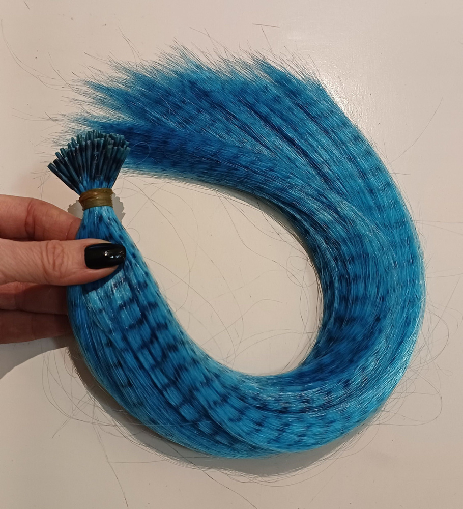 Пряди-перья 20 шт. цветные для наращивания волос - купить по низкой ...