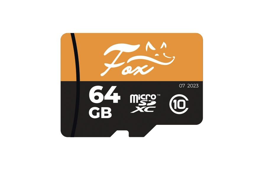 Fox Флеш карта памяти microSDXC 64Gb Class 10 U3 #1