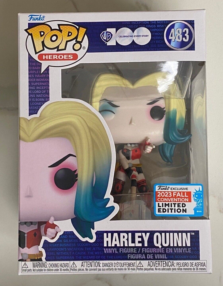 Фигурка Funko Pop! Batman: Harley Quinn NYCC 2023 (Фанко Поп Харли Квинн из комиксов ДС Комикс)  #1