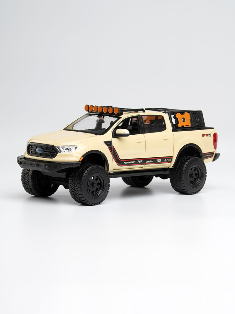 Игрушка детская машинка металлическая Ford Ranger 2019 1:27 #1