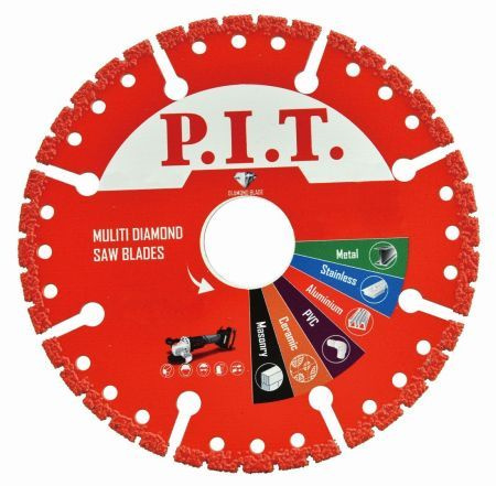 Диск алмазный сегментный по металлу P.I.T. 125x22,2x2,2 мм(ACTW11-0125)  #1